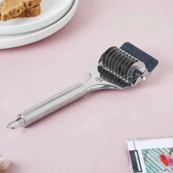 Stainless Steel Handheld Dough & Manual Noodle Pasta Cutter Tool 30969